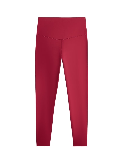 OYSHO Perfect-adapt high-rise 65cm ankle-length leggings in red, 5 of 5