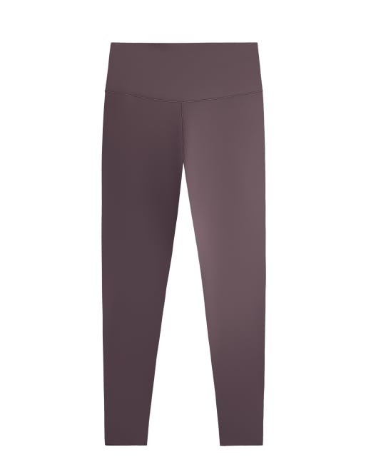 OYSHO Perfect-adapt legging taille haute longueur cheville 65 cm marron violacé, 5 de 5