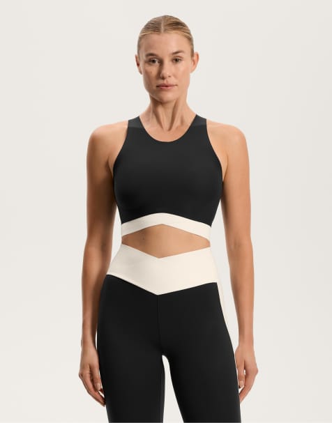Oysho – Perfect-Adapt – Svart sportlinne - view 1