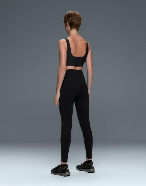 Oysho– Perfect-adapt – Svarta, ankellånga leggings med hög midja, 65cm, 4 av 7