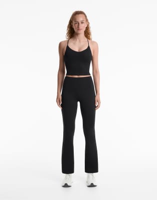Oysho performance set in black