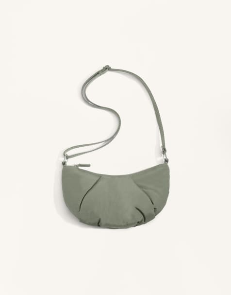 OYSHO - Petit sac bandoulière matelassé - Kaki - view 1