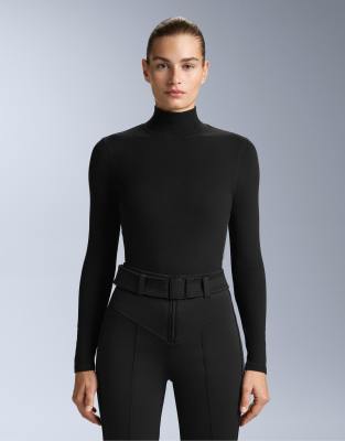 OYSHO - Polar Thermal - Hochgeschlossenes Baselayer-Oberteil in Schwarz
