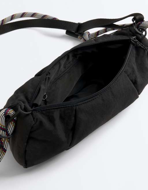 OYSHO polstret crossbody-taske i sort, 3 af 7