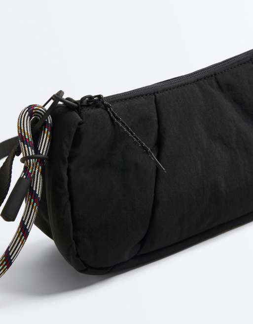 OYSHO polstret crossbody-taske i sort, 5 af 7