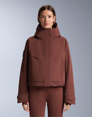 OYSHO - Primaloft® Feel The Performance tm - Veste de ski imperméable avec poches - Terracotta-Orange