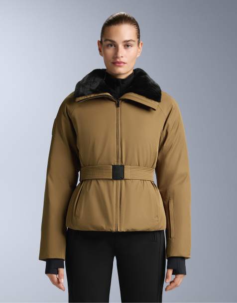 OYSHO - Primaloft® - Giacca da sci imbottita impermeabile gialla - view 1