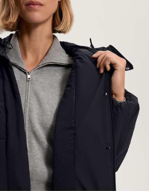 OYSHO Primaloft® Giacca imbottita impermeabile nera ASOS