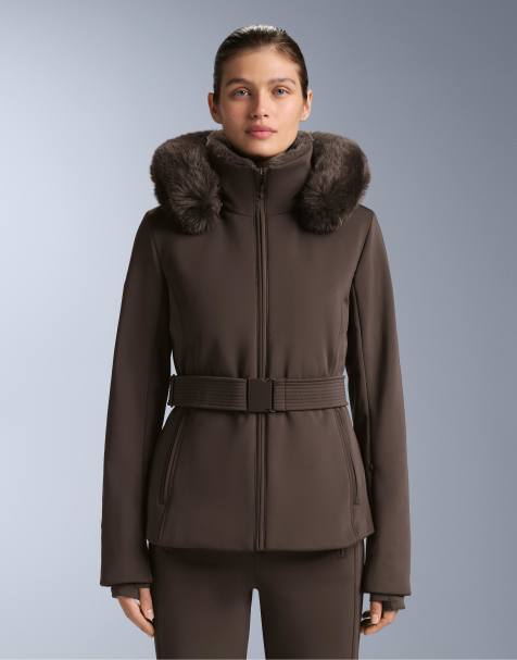 OYSHO - Primaloft® - Giacca super aderente impermeabile marrone chiaro - view 1