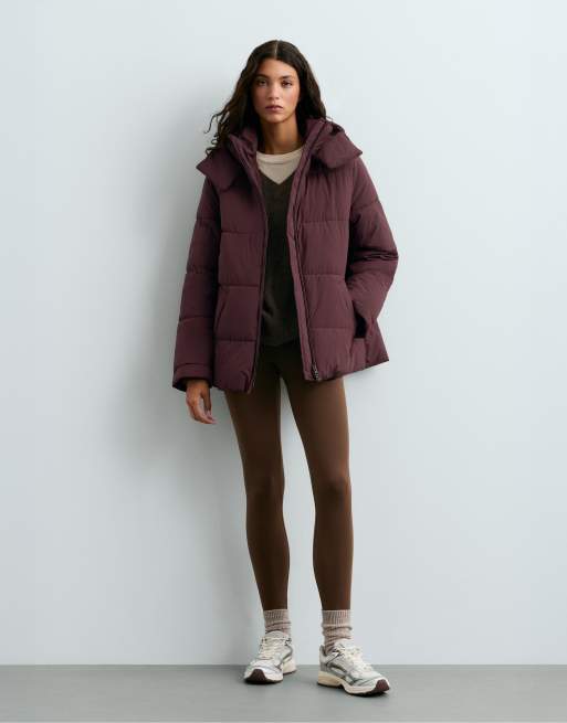 OYSHO – Primaloft® – Röd, vattenavvisande jacka med vaddering, 2 av 6
