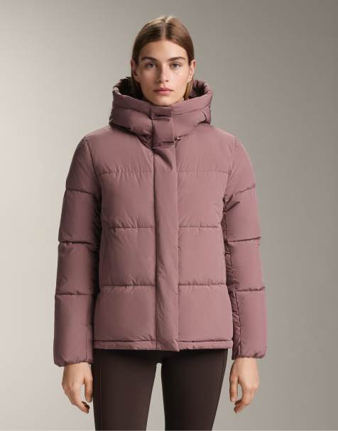 OYSHO – Primaloft® – Wasserabweisende, wattierte Jacke in Rosa-Mauve - view 1