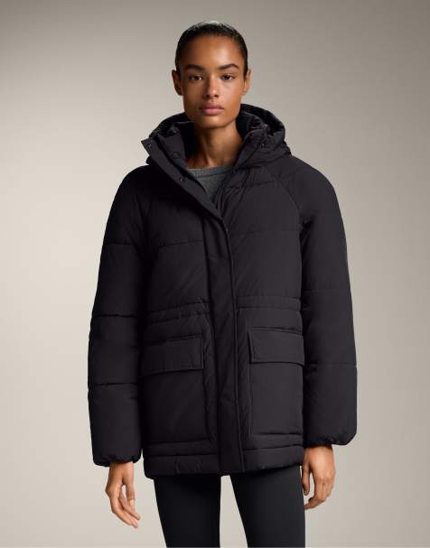 OYSHO Primaloft® water-repellent padded jacket in black - view 1