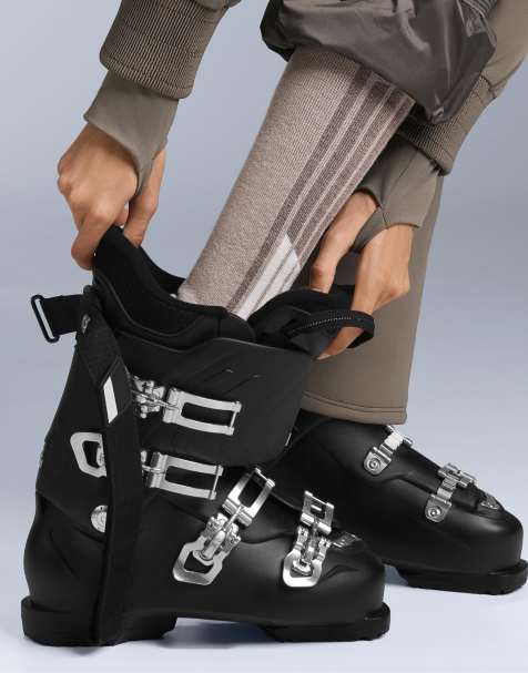 OYSHO Primaloft® yarn woolmark® wool blend long ski socks in grey - view 1