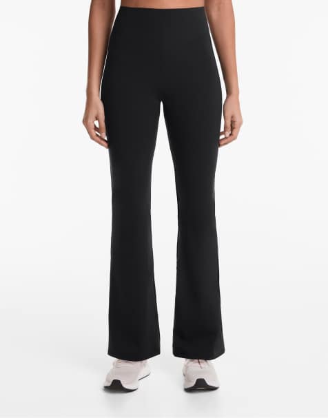 Oysho - Raise Up - Pantalon évasé compressif 80 cm - Noir - view 1