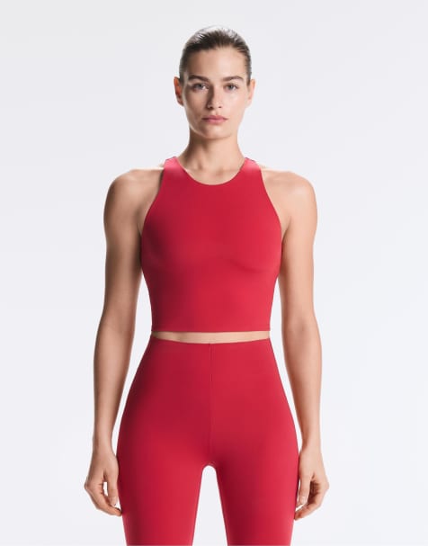 OYSHO - Rød kompressionstanktop - view 1