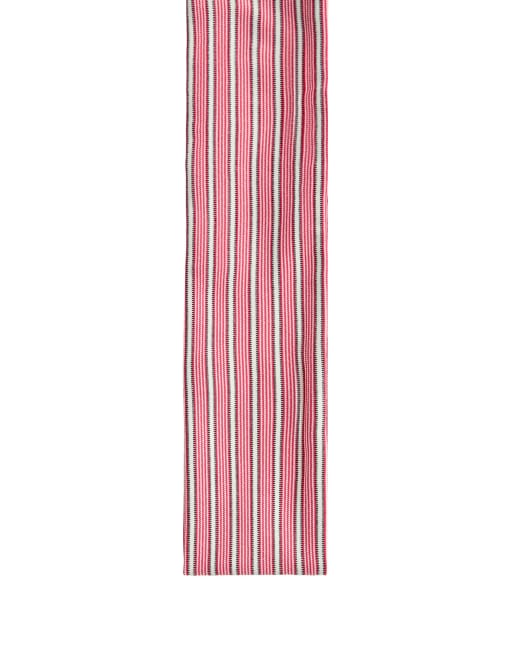 OYSHO - Rødt 6 cm bredt sportshårbånd med striber, 3 af 4
