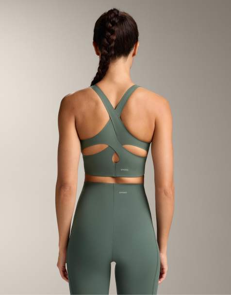 OYSHO - Reggiseno sportivo leggero verde a sostegno medio - view 1