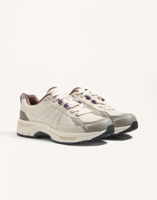 OYSHO - Running - Sneaker in Ecru-Neutral