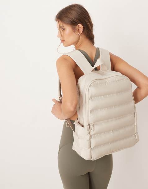 OYSHO - Sac à dos matelassé - Écru - view 1