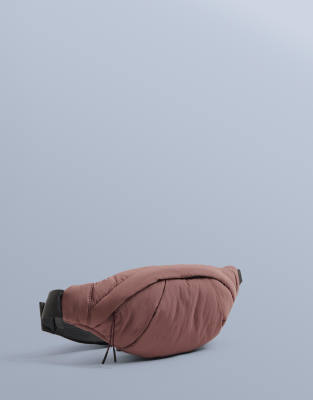 OYSHO - Sac banane en nylon déperlant - Mauve-Violet