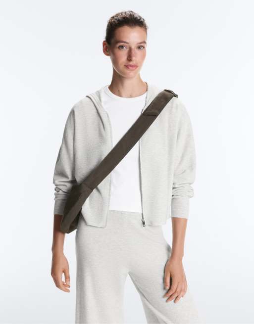 OYSHO - Sac bandoulière en coton 100% - Gris, 2 de 7