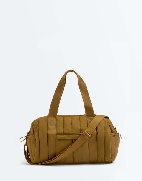 Oysho - Sac de bowling - Jaune moutarde - view 1