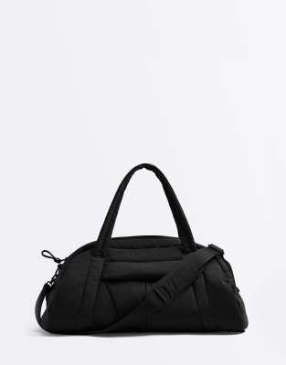 OYSHO - Sac de sport rembourré en tissu technique - Noir