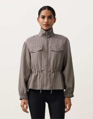 Saharan - Jacke in Schwarz mit Streifen Schwarz L