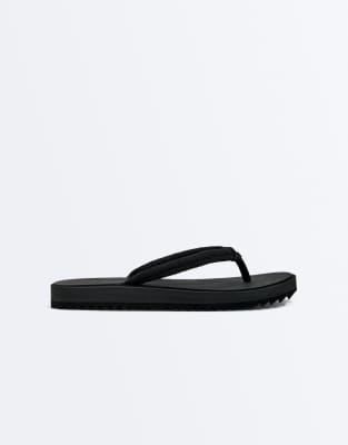 Sandales de plage en corde tressée - Noir 40/41