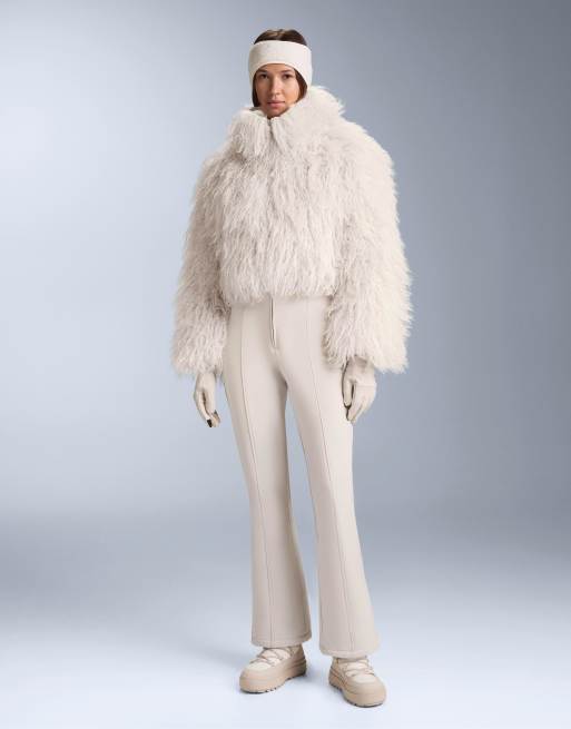 OYSHO - Sart lyserød vandafvisende 2-i-1-skidragt med svaj og stretch