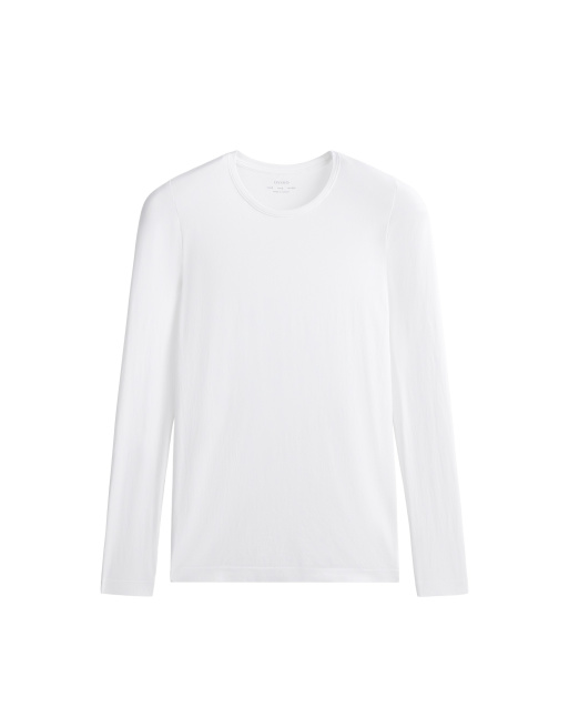 OYSHO Seamless base layers t-shirt in off-white, 5 of 5