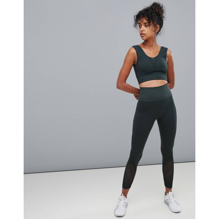 Oysho seamless legging in green ASOS