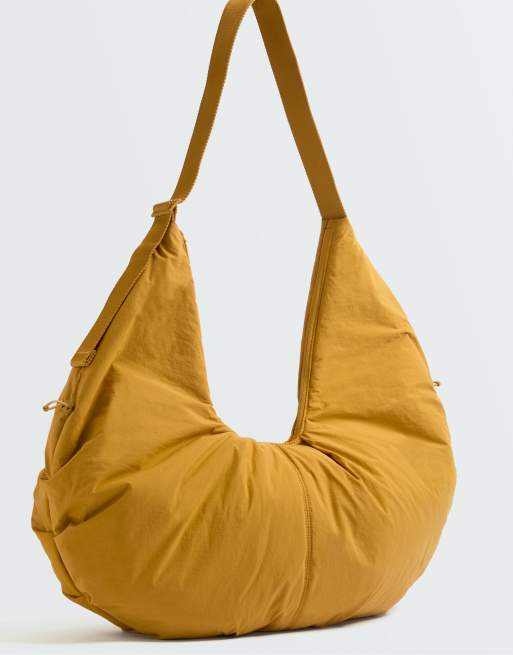 OYSHO Shopper-Tasche mit Raffungen in Lila, 3 von 6