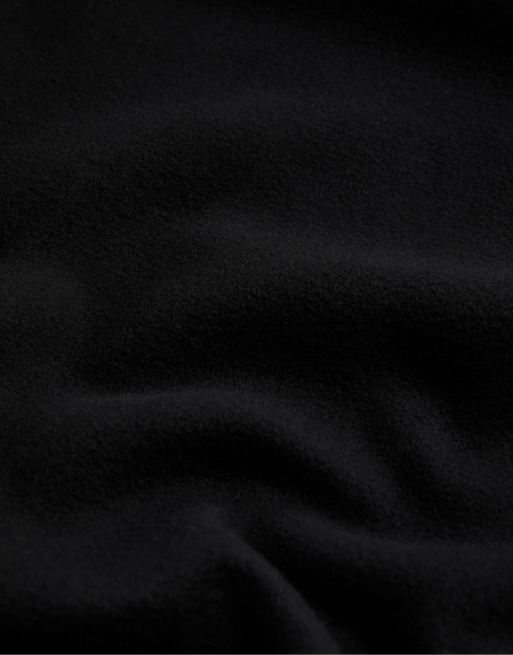 OYSHO Short 6-button cotton jacket in black, 6 of 7