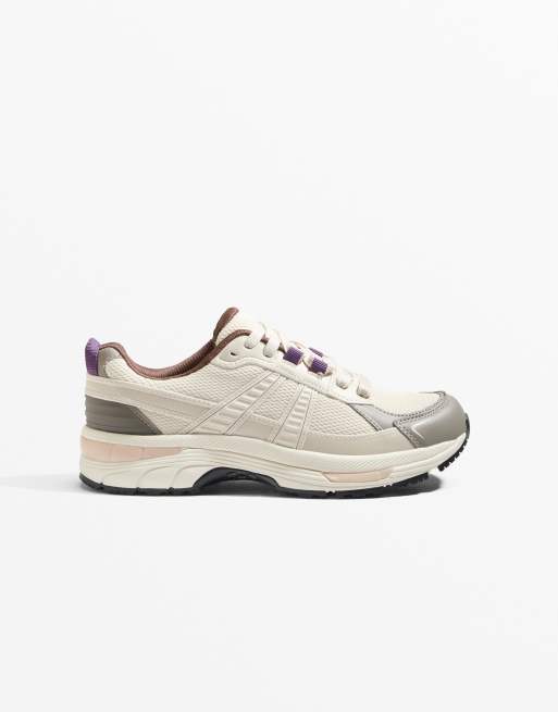 OYSHO - Sneakers da corsa color écru
