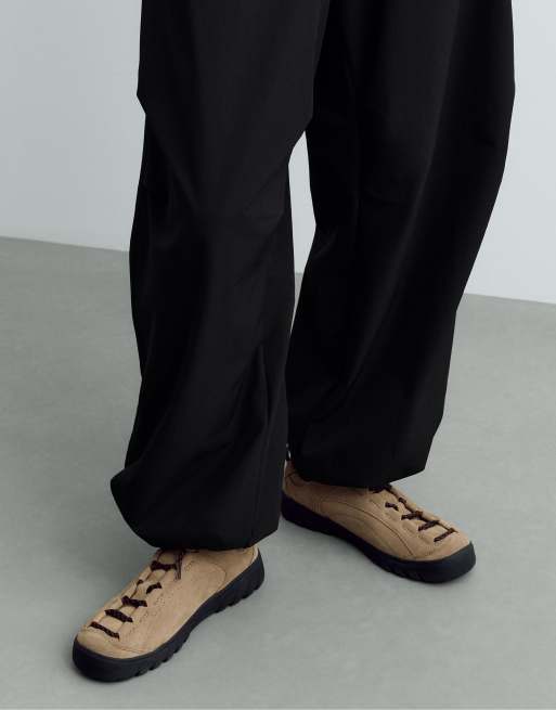 OYSHO sneakers in pelle spaccata, 2 di 7