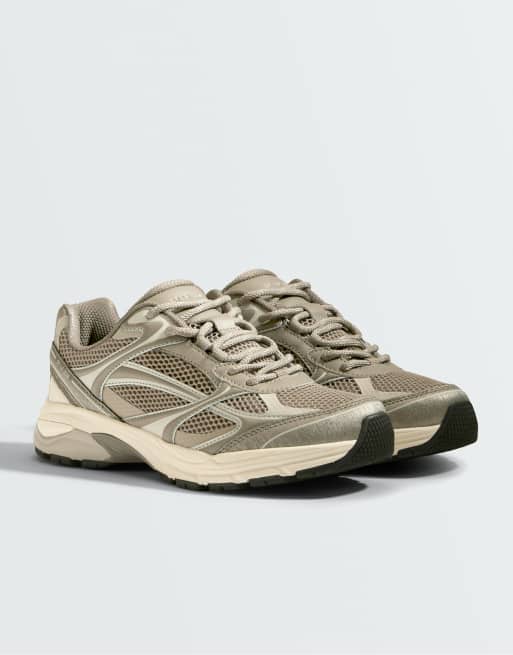 OYSHO sneakers multipezzo per il tempo libero in mink, 2 di 6