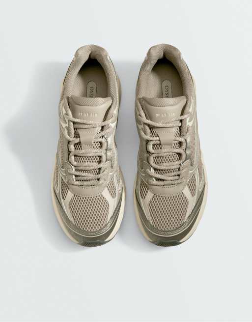 OYSHO sneakers multipezzo per il tempo libero in mink, 3 di 6
