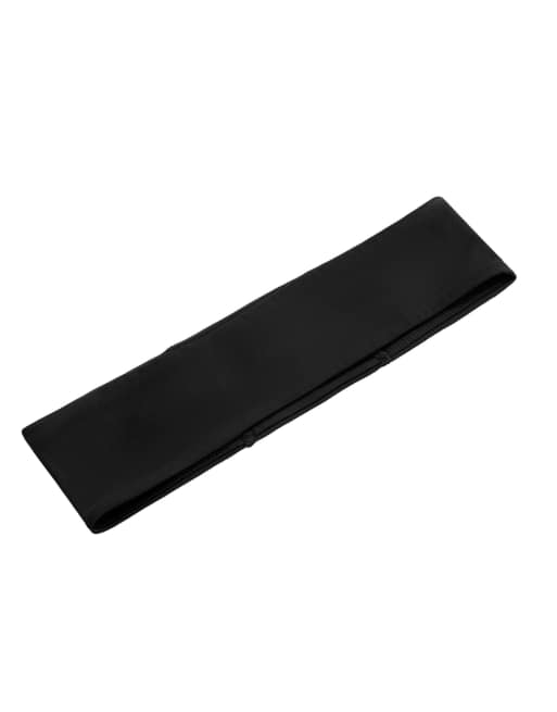 OYSHO - Sort justerbart sports-hårbånd med reflekser og ben i 7 cm's længde, 6 af 6
