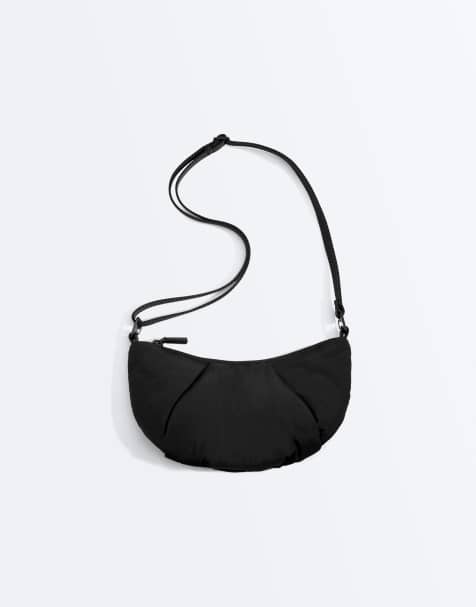 Oysho - Sort lille crossbody-taske med vatteringer - view 1