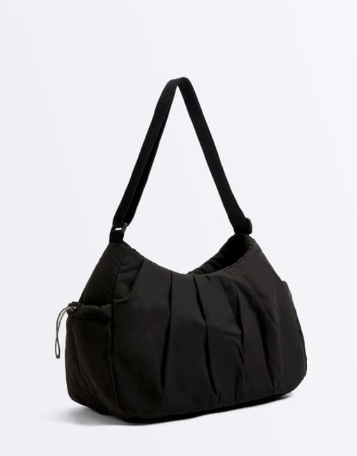 Oysho - Sort shoppertaske med sidelommer, 3 af 7