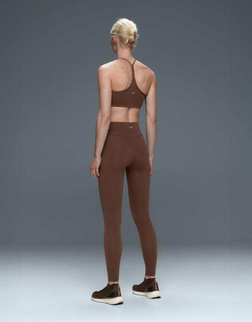 OYSHO soutien-gorge de sport Comfortlux à maintien léger marron, 4 de 7