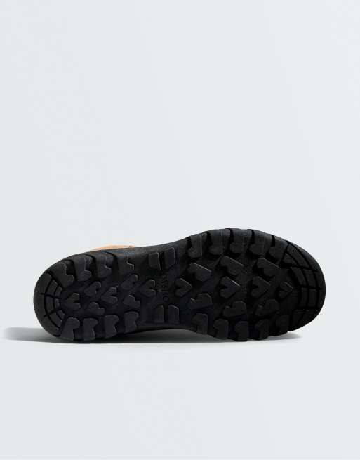 OYSHO Split-leather trainers in natural, 5 of 5