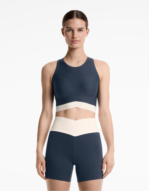 Oysho – Sport-Set in Mitternachtsblau - view 1
