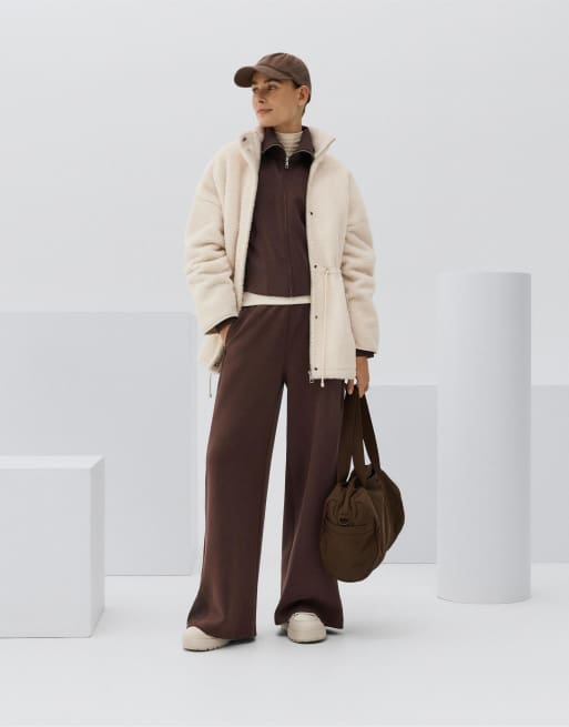 OYSHO – Sporttasche im Bowling-Stil in Braun, 2 von 4