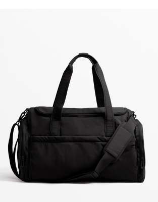 Oysho - Sporttasche in Schwarz mit seitlichen Taschen