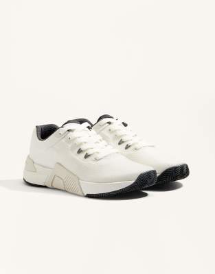 OYSHO - Stability - Sportschuhe in Ecru-Neutral