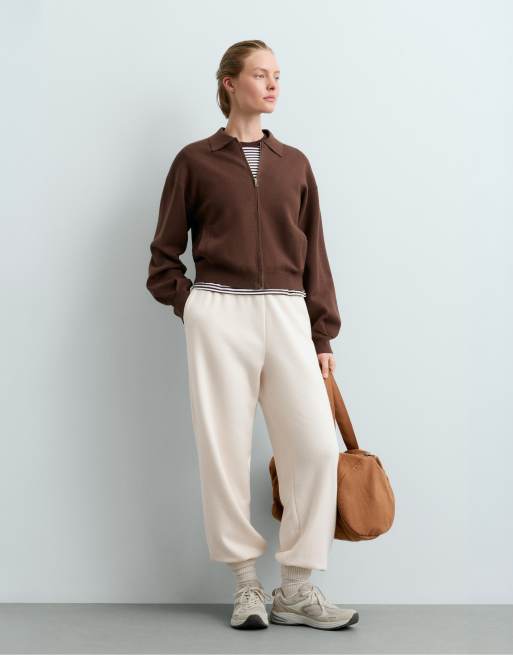 OYSHO stickad polojacka i cocoa, 2 av 7