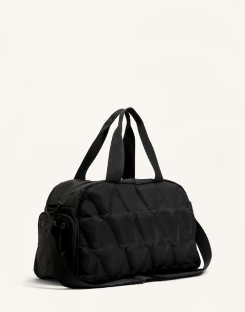 Oysho – Svart, vadderad sportväska i funktionsmaterial - view 1