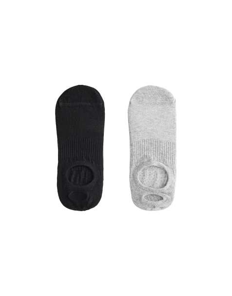 Oysho – Svarta strumpor för yoga och pilates i bomullsmix, 2-pack - view 1